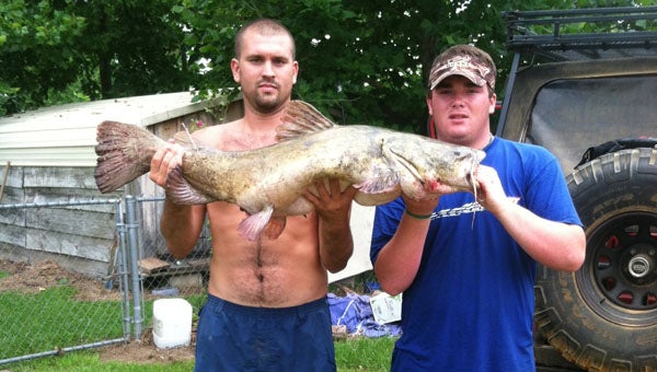 Local noodler lands 32-pound catfish - The Greenville Advocate