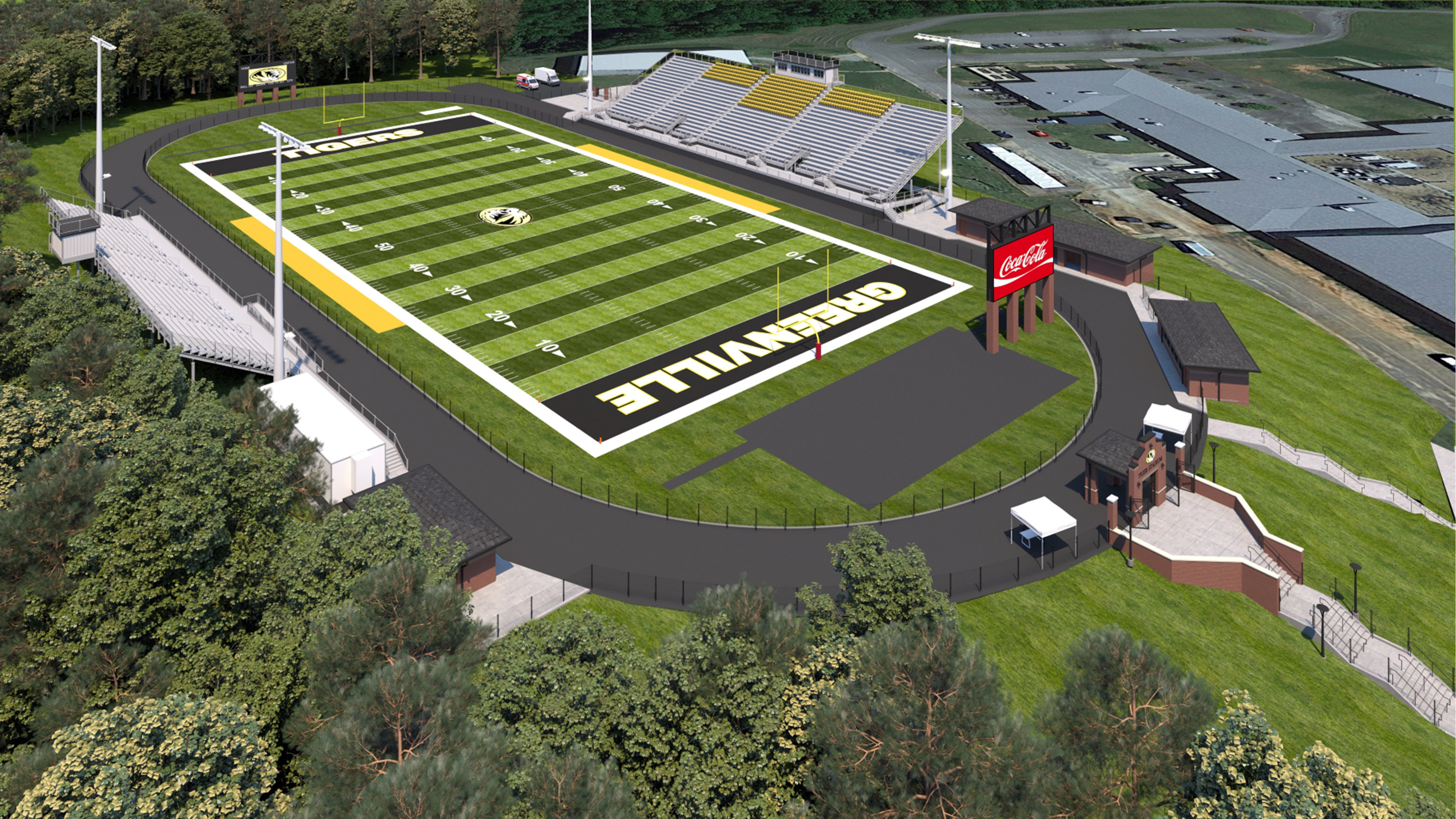 Facelift for Tiger Stadium Field - University of West Alabama