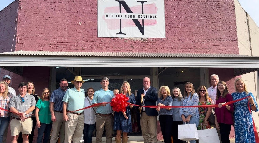 Not the Norm Boutique ribbon cutting ceremony The Greenville