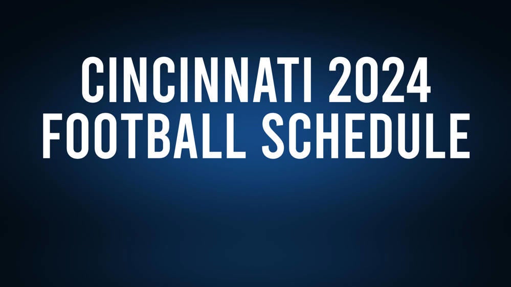 Cincinnati 2024 Football Schedule, Record, Results The Greenville