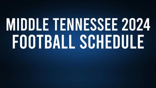 Middle Tennessee 2024 Football Schedule, Record, Results