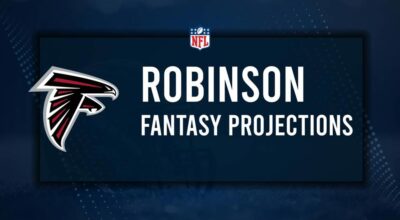 Bijan Robinson Fantasy Projections: Week 8 vs. the Buccaneers