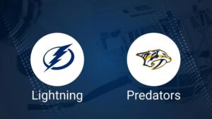 How To Pick The Lightning Vs. Predators Game With Odds, Spread, Betting ...