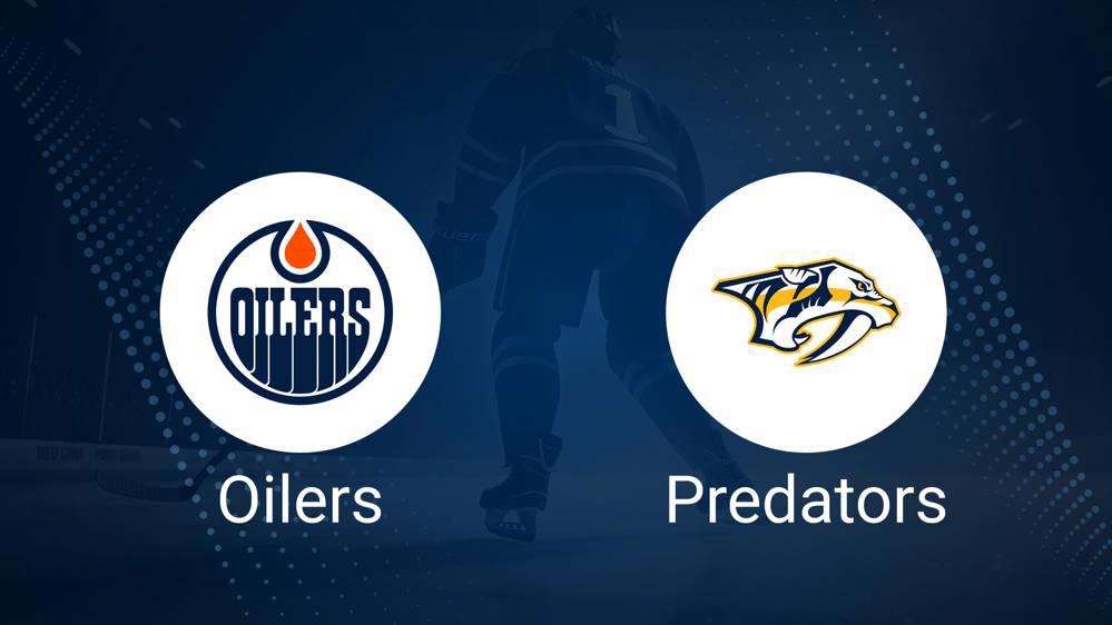 How to Pick the Oilers vs. Predators Game with Odds, Spread, Betting Line and Stats – October 17