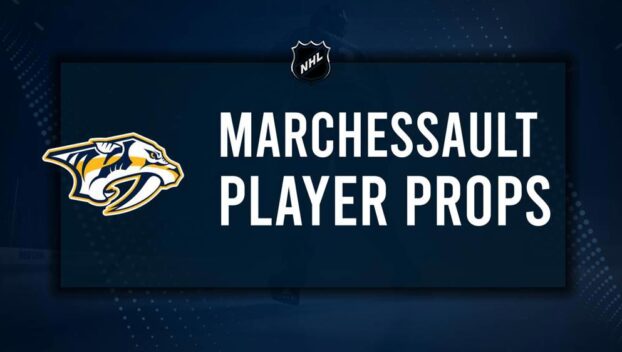 Jonathan Marchessault Player Prop Bets for the Predators vs. Bruins Game - October 22