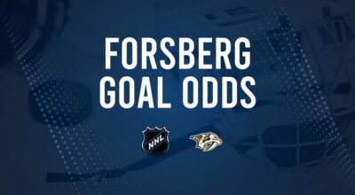 Will Filip Forsberg Score a Goal Against the Blackhawks on October 25?