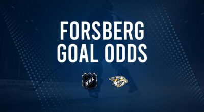 Will Filip Forsberg Score a Goal Against the Kraken on October 15?