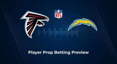 Falcons vs. Chargers Player Props & Odds – Week 13