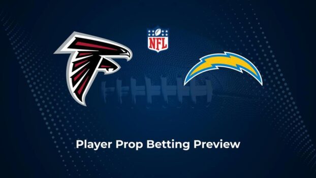 Falcons vs. Chargers Player Props & Odds – Week 13