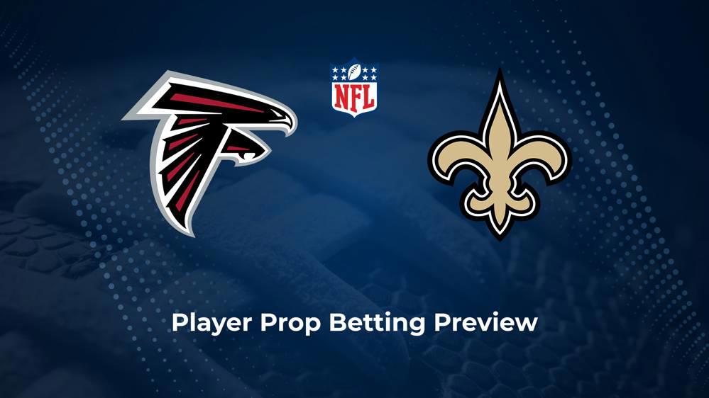 Falcons vs. Saints Player Props & Odds – Week 10