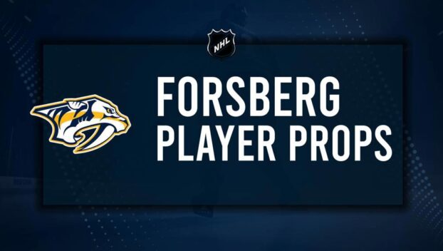 Filip Forsberg Player Prop Bets for the Predators vs. Lightning Game - November 29