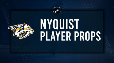 Gustav Nyquist Player Prop Bets for the Predators vs. Capitals Game - November 6