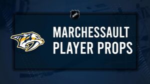 Jonathan Marchessault Player Prop Bets for the Predators vs. Avalanche Game - November 11