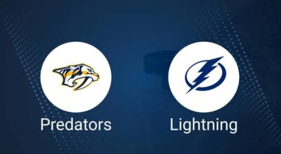 Predators vs. Lightning Injury Report Today - November 29