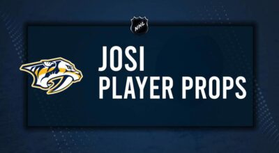 Roman Josi Player Prop Bets for the Predators vs. Capitals Game - November 6