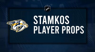 Steven Stamkos Player Prop Bets for the Predators vs. Canucks Game - November 17