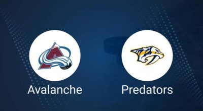 Where to Watch Colorado Avalanche vs. Nashville Predators on TV or Streaming Live - November 11