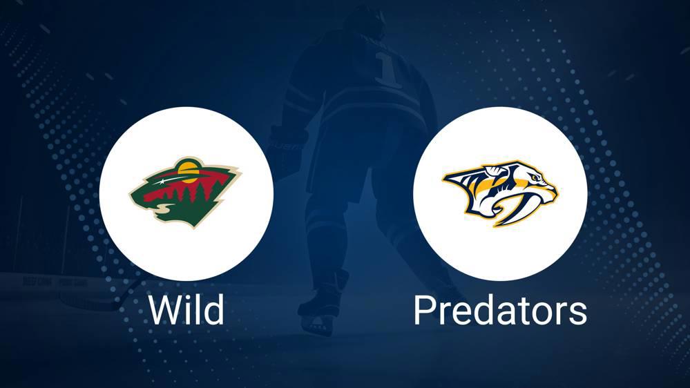 Wild vs. Predators Injury Report Today - November 30