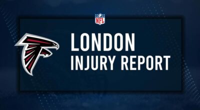 Will Drake London Play in Week 13? NFL Injury Status, News & Updates