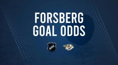 Will Filip Forsberg Score a Goal Against the Avalanche on November 2?