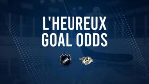 Will Zachary L'Heureux Score a Goal Against the Avalanche on November 2?