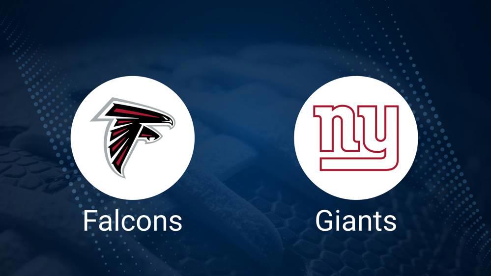 Falcons vs. Giants: Odds, Moneyline, and Spread - Week 16