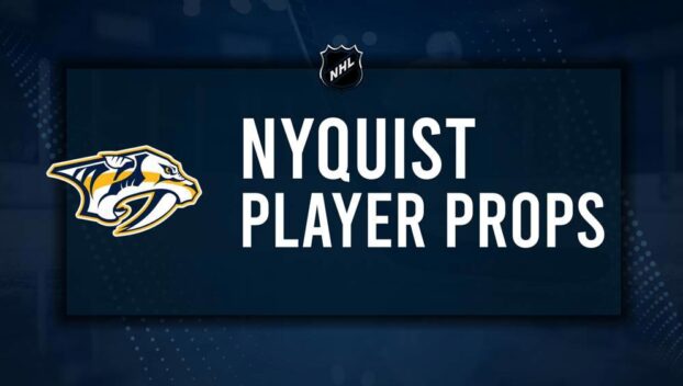 Gustav Nyquist Player Prop Bets for the Predators vs. Flames Game - December 10