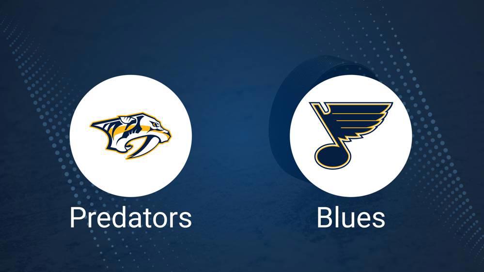 How to Pick the Predators vs. Blues Game with Odds, Spread, Betting Line and Stats – December 27