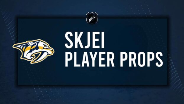 Brady Skjei Player Prop Bets for the Predators vs. Blackhawks Game - January 16