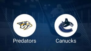 Jonathan Marchessault Injury Status - Predators vs. Canucks Injury Report January 3