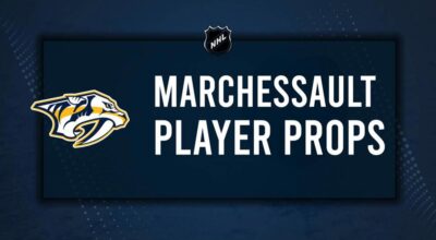 Jonathan Marchessault Player Prop Bets for the Predators vs. Capitals Game - January 11