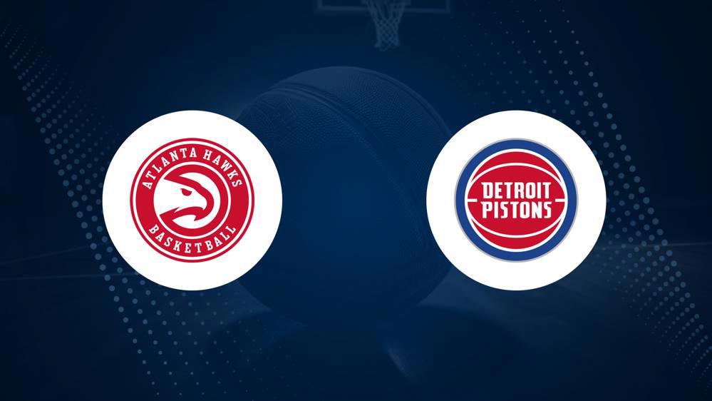 NBA Best Bets: Hawks vs. Pistons Picks for January 22