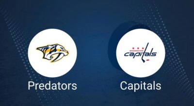 Predators vs. Capitals Injury Report Today - January 11